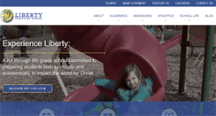 Desktop Screenshot of libertychristianschoolmd.com