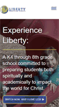 Mobile Screenshot of libertychristianschoolmd.com